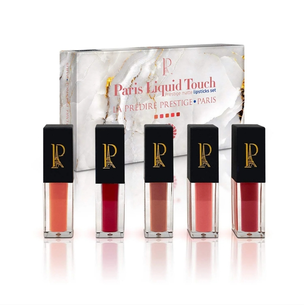 LA PREDIRE PRESTIGE Paris Liquid Touch Lipstick Set RETAIL $220